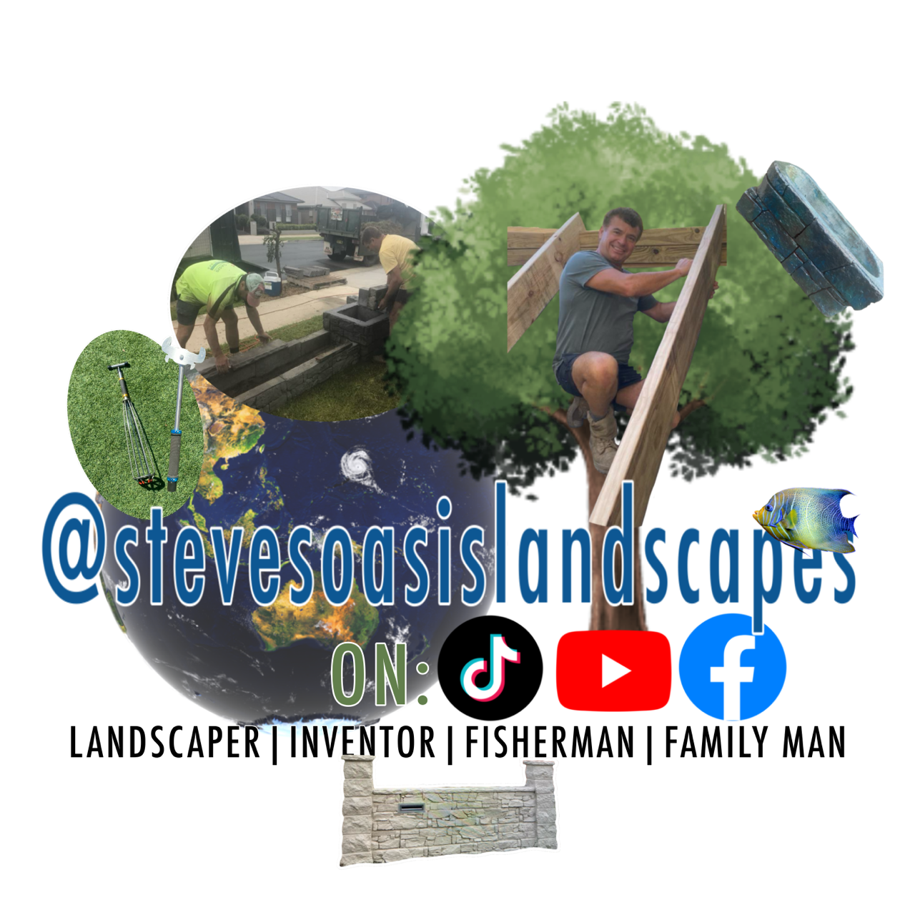 Steve's Oasis Landscapes logo