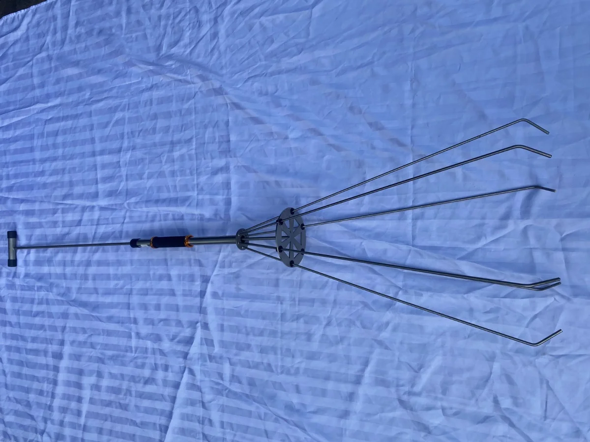 Bottoms Up laid out on a tarp