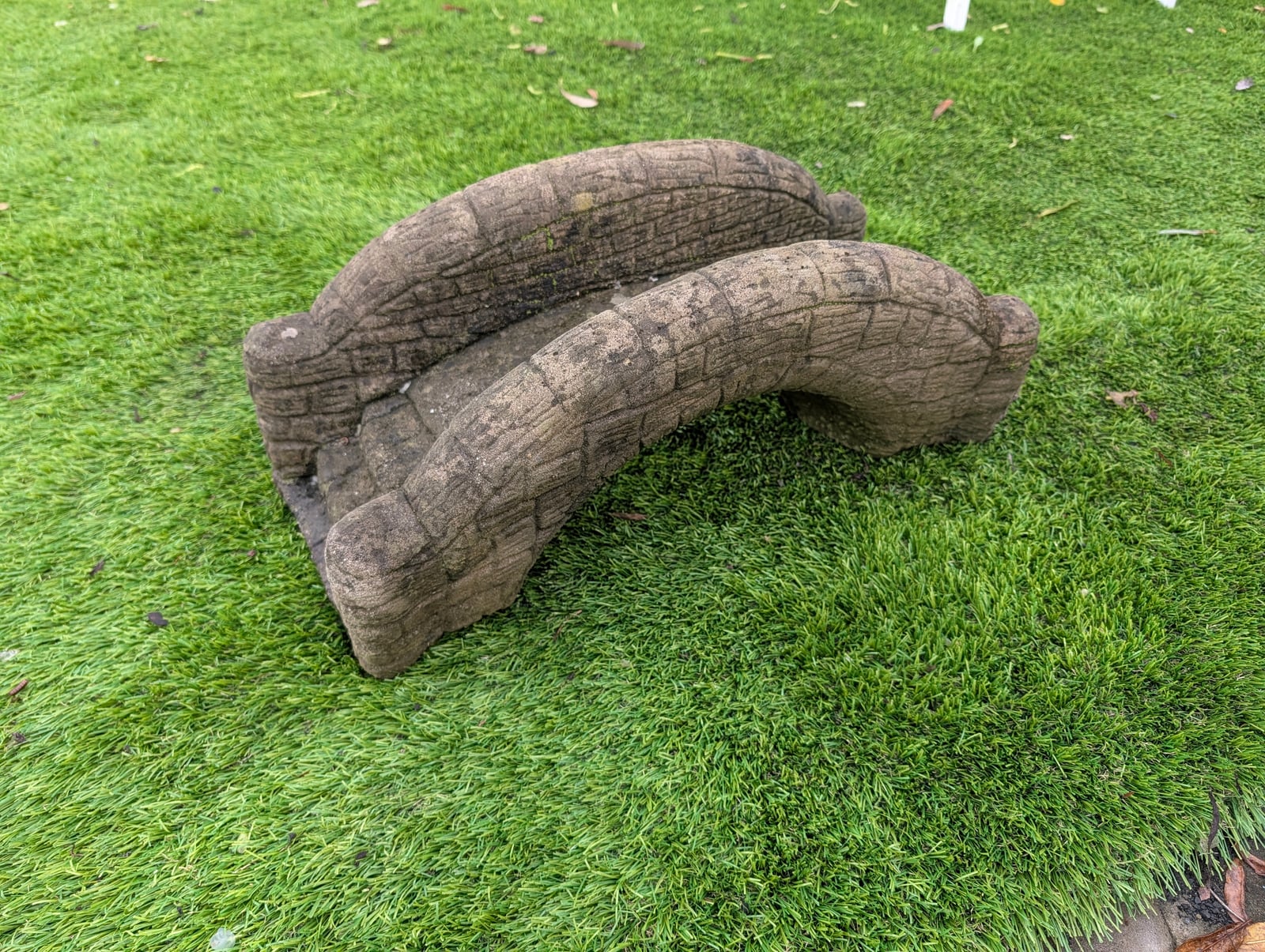 Bridge Statue — Steve-made product from Steve's Oasis Landscapes