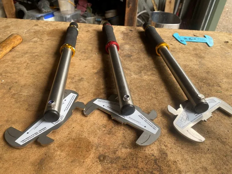 Safety Crab Measure Tool — Steve-made landscape product from Steve's Oasis Landscapes