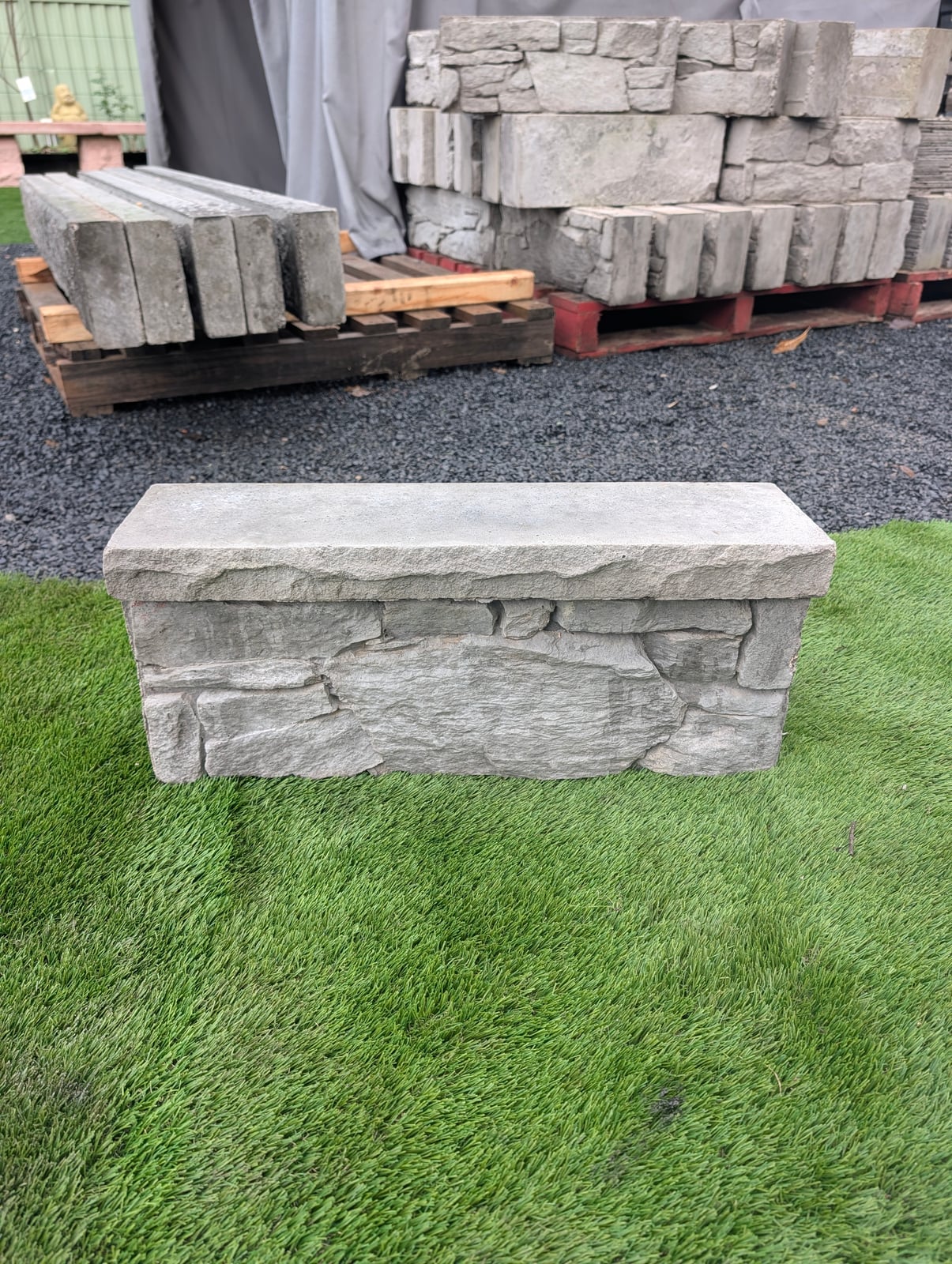 Crazystone Retaining Wall Block — Steve-made product from Steve's Oasis Landscapes