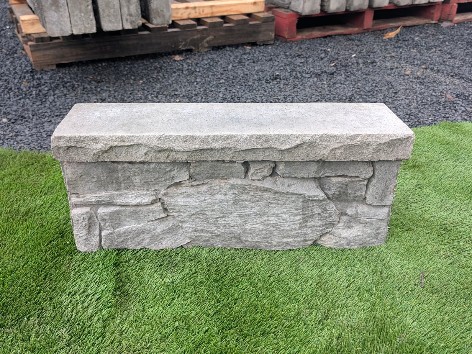Crazystone Retaining Wall Block — Steve-made landscape product from Steve's Oasis Landscapes
