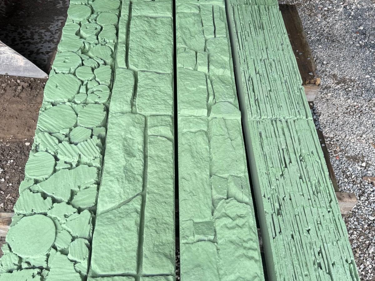 Custom Coloured Concrete Sleepers image 2