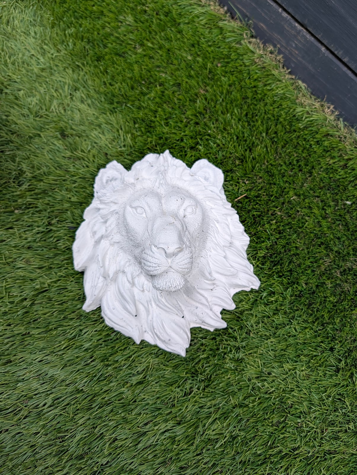 Hanging Lion Head — Steve-made product from Steve's Oasis Landscapes