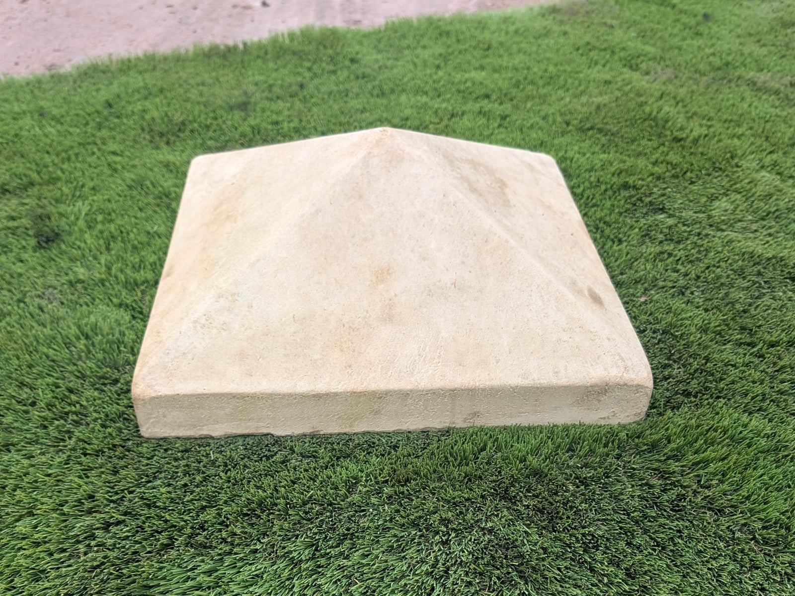 Pier Cap — Steve-made landscape product from Steve's Oasis Landscapes