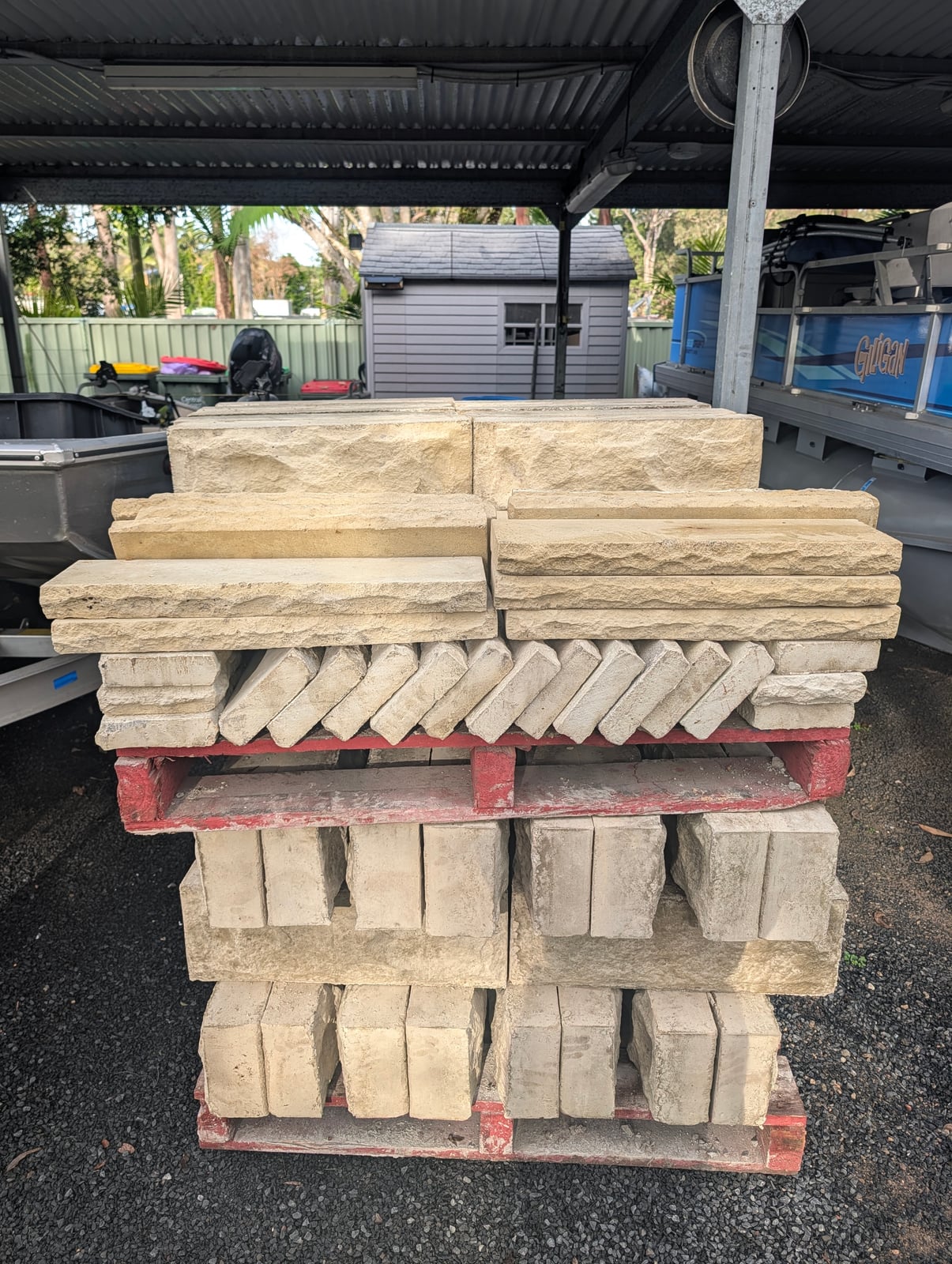 Sandstone Block — Steve-made product from Steve's Oasis Landscapes