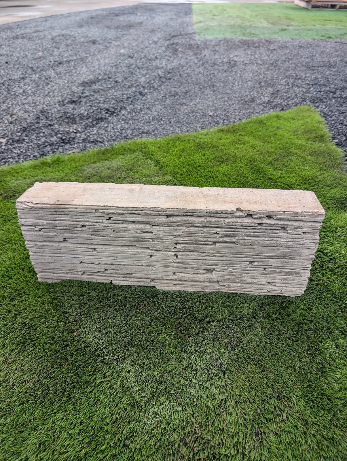 Slate Stack Block — Steve-made product from Steve's Oasis Landscapes