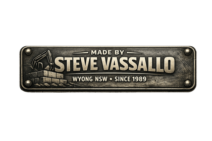 Made by Steve Vassallo in Wyong since 1989